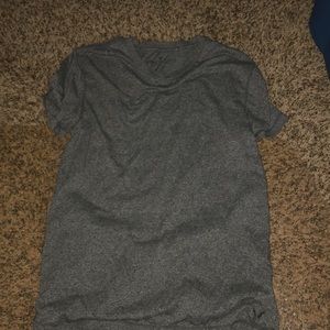 Plain American eagle tee shirt-grey